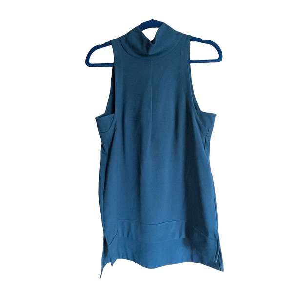 Free People Womens Goldie Sapphire Mock Neck Shift Tunic Dress Size XS - Picture 2 of 7